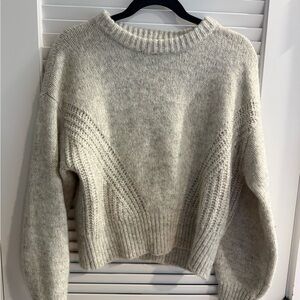 Madewell Cream Knit Sweater
